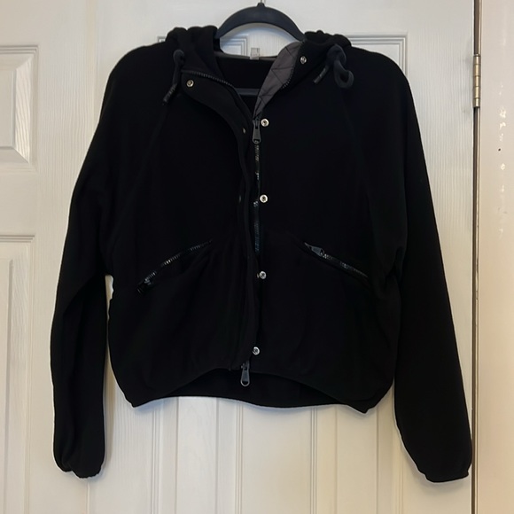 Free People Dream Team Recycled Fleece Jacket - sz XS - Picture 5 of 7